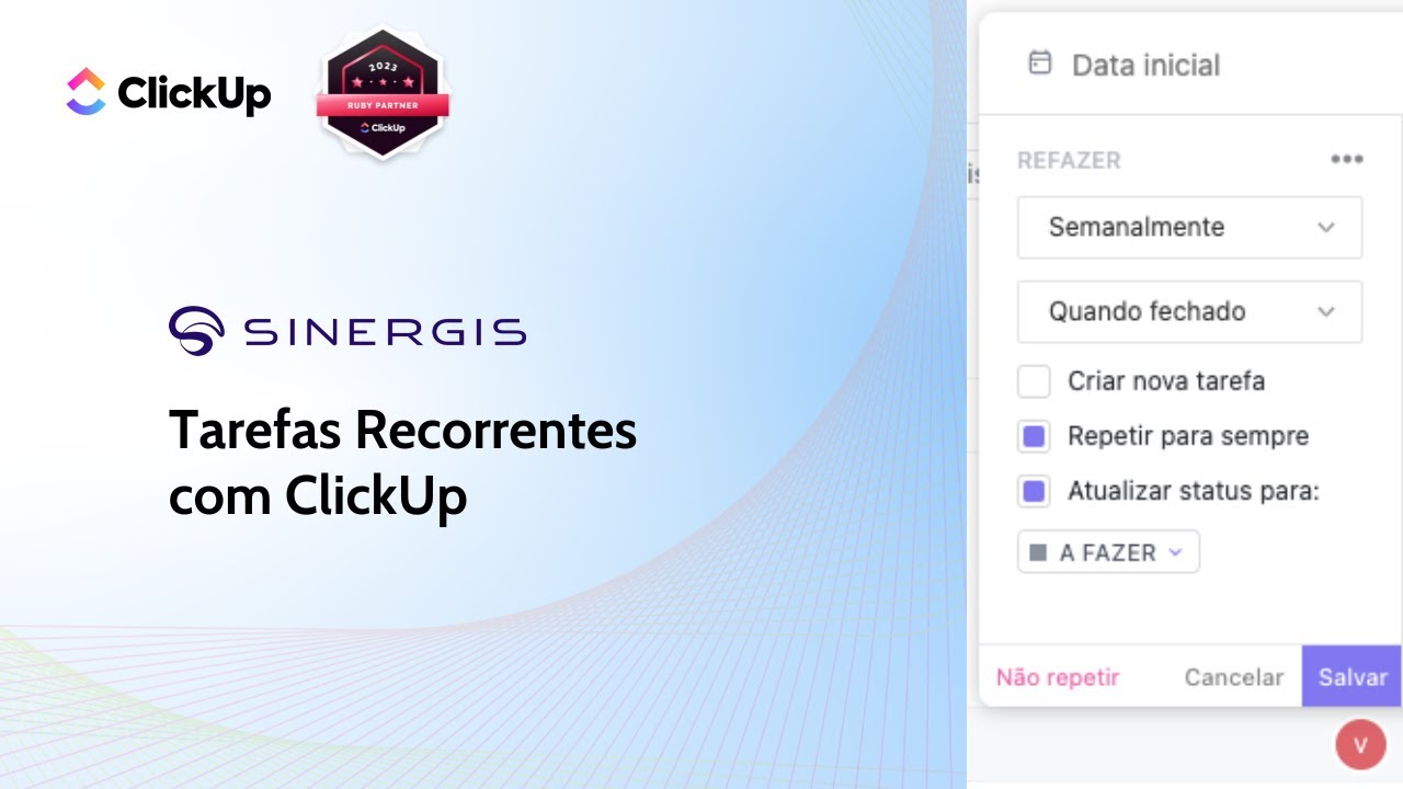 ClickUp - Tarefas Recorrentes