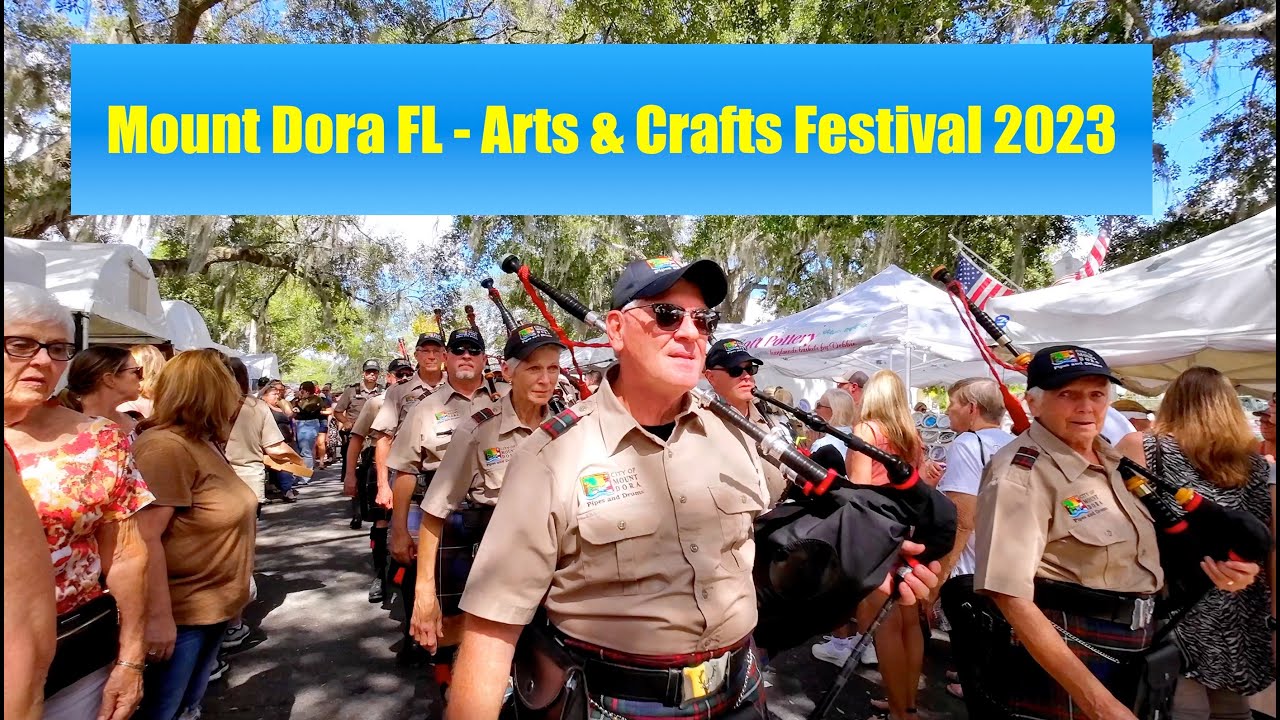 The Mount Dora Fl - Arts & Crafts Festival