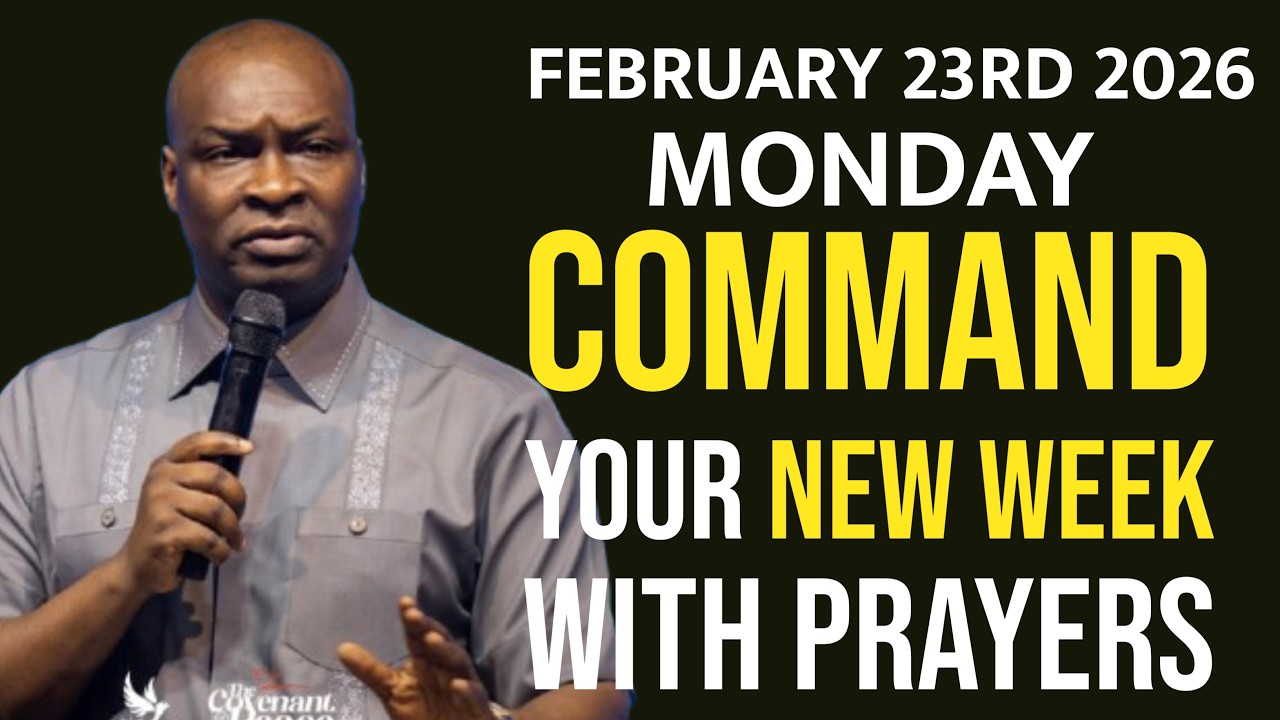 [MONDAY 23RD FEBRUARY, 2026]SPEAK INTO YOUR MONDAY BEFORE THE ENEMY DOES-APOSTLE JOSHUA SELMAN