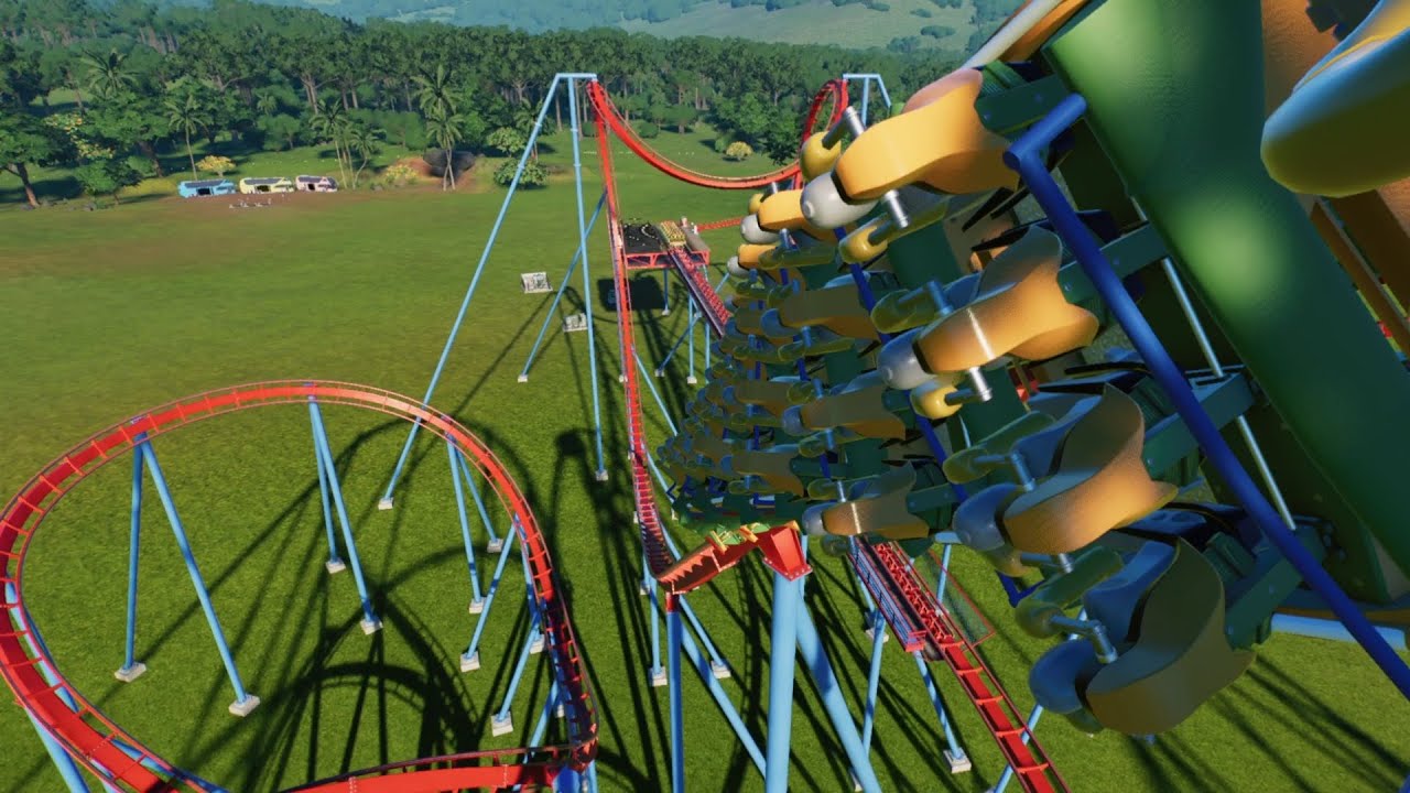 Dragon Khan Offride Planet Coaster 2 (made by Juanantonio_380)