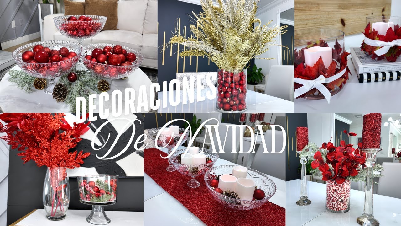 6 ARREGLOS NAVIDE&Ntilde;OS MAGICOS QUE TRANSFORMARAN TUS MESAS ✨