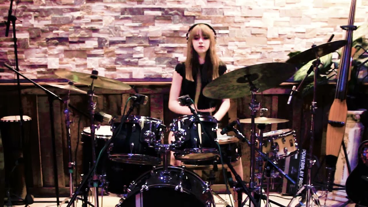 Miss Clare - The Cult - She Sells Sanctuary - Drum Cover