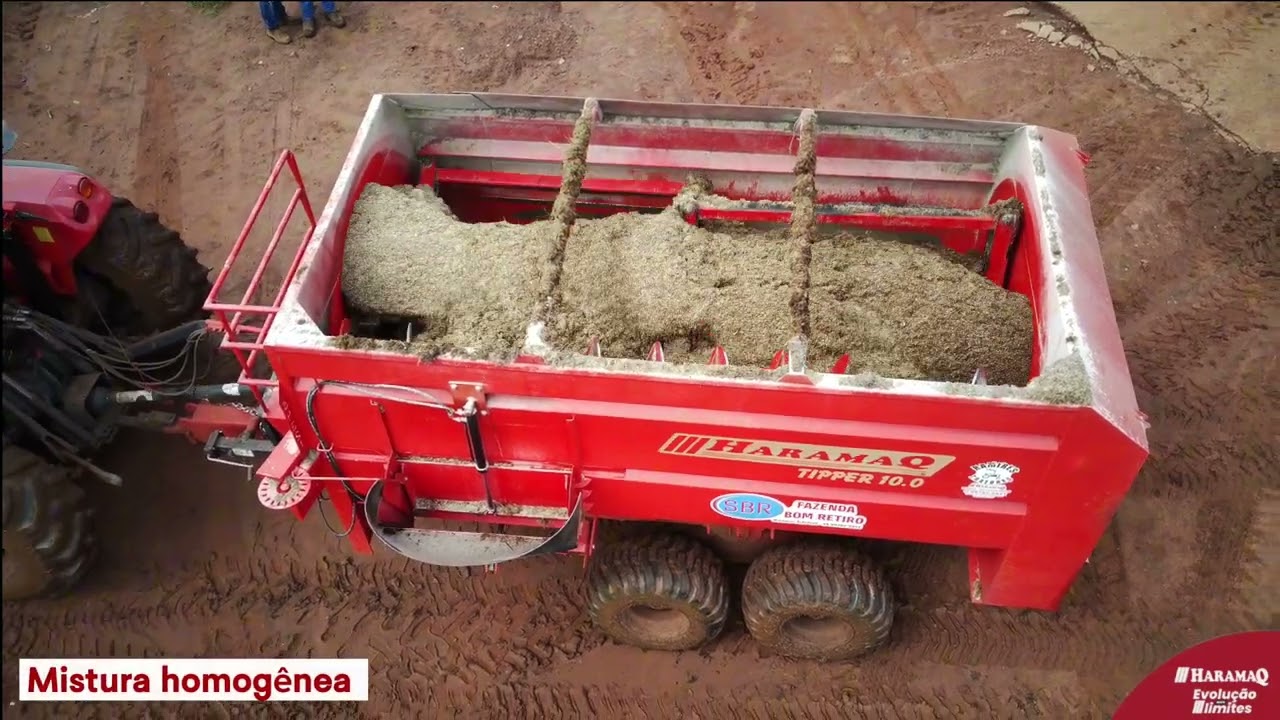 Vagão misturador tombador (TRM) HaramaQ Tipper