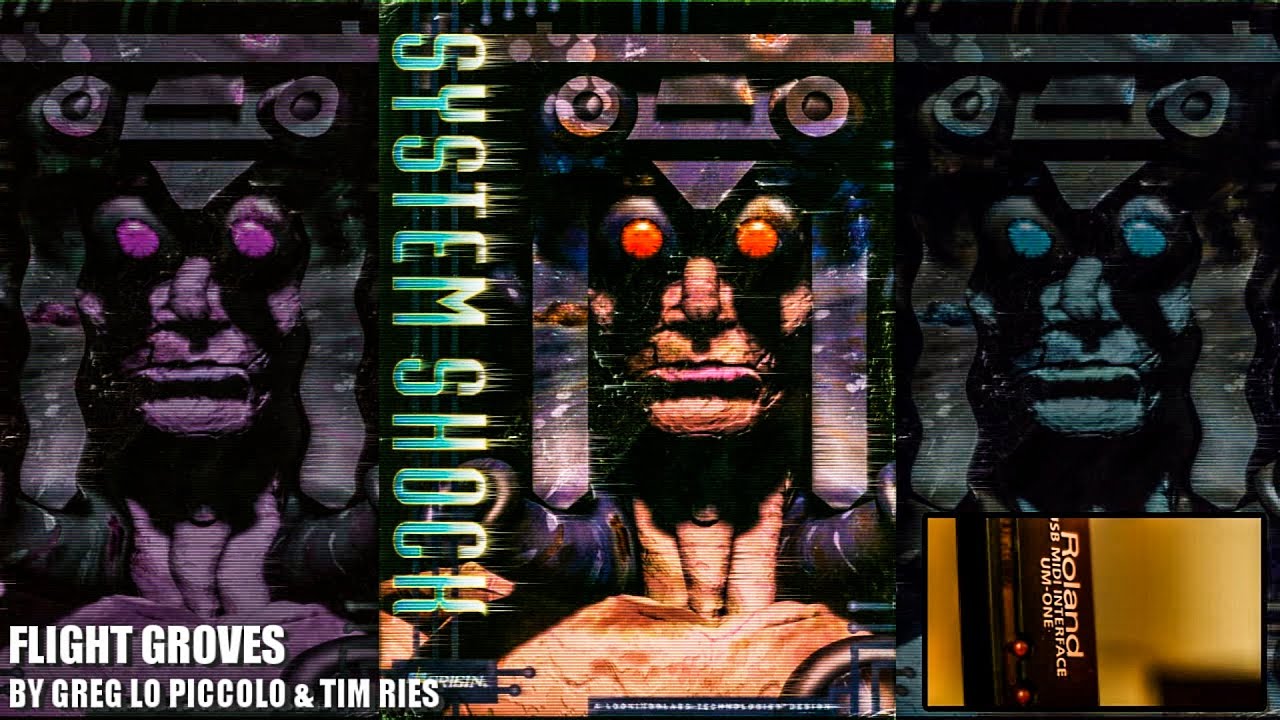 System Shock (1994) MIDI soundtrack on pro Roland synth