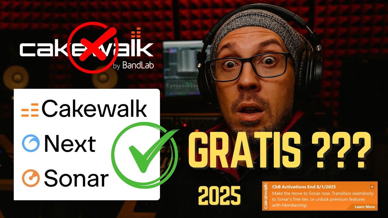NOVO Cakewalk Sonar GRÁTIS em 2025 - Como Baixar e Migrar + Novidades