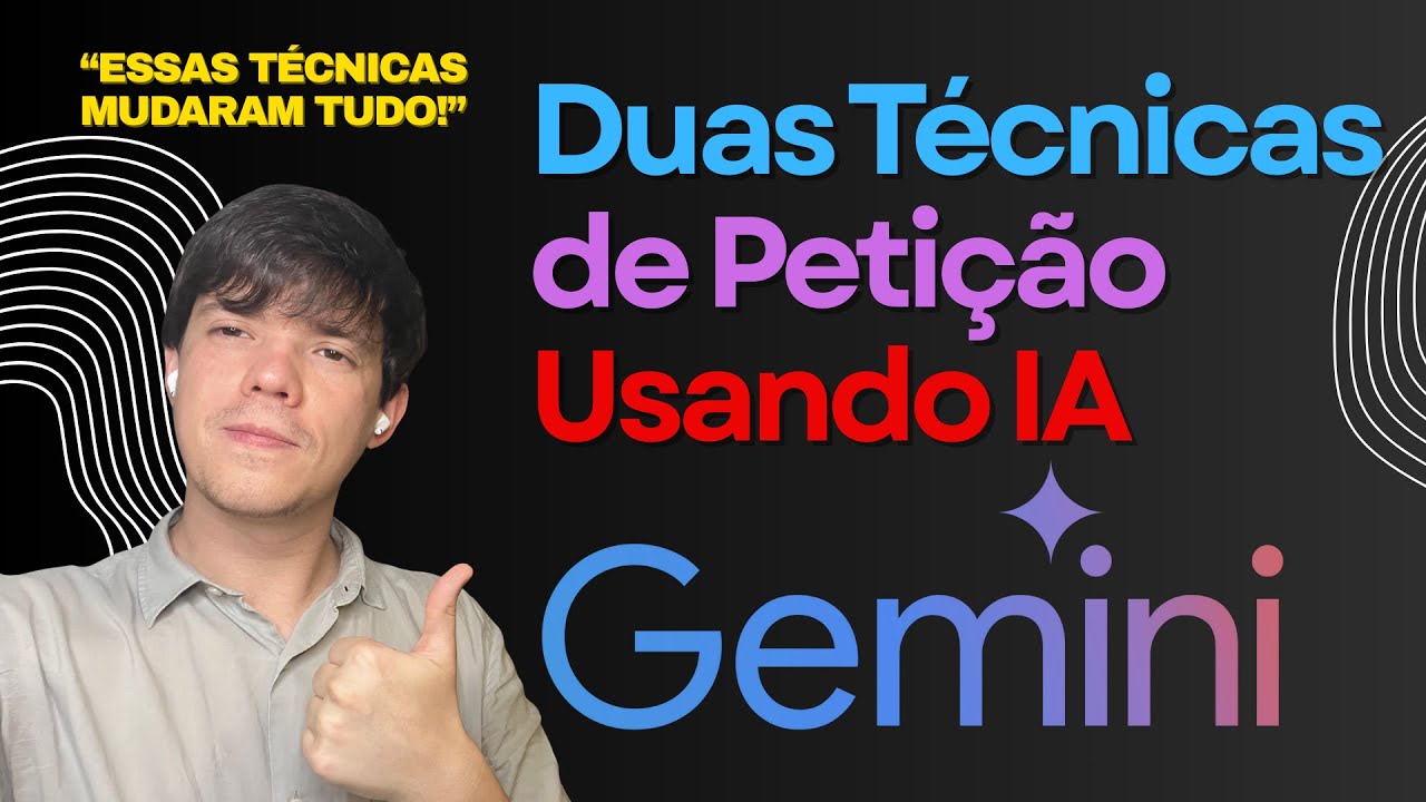 PETIÇÕES COM IA - Duas técnicas para fazer sua PETIÇÃO!