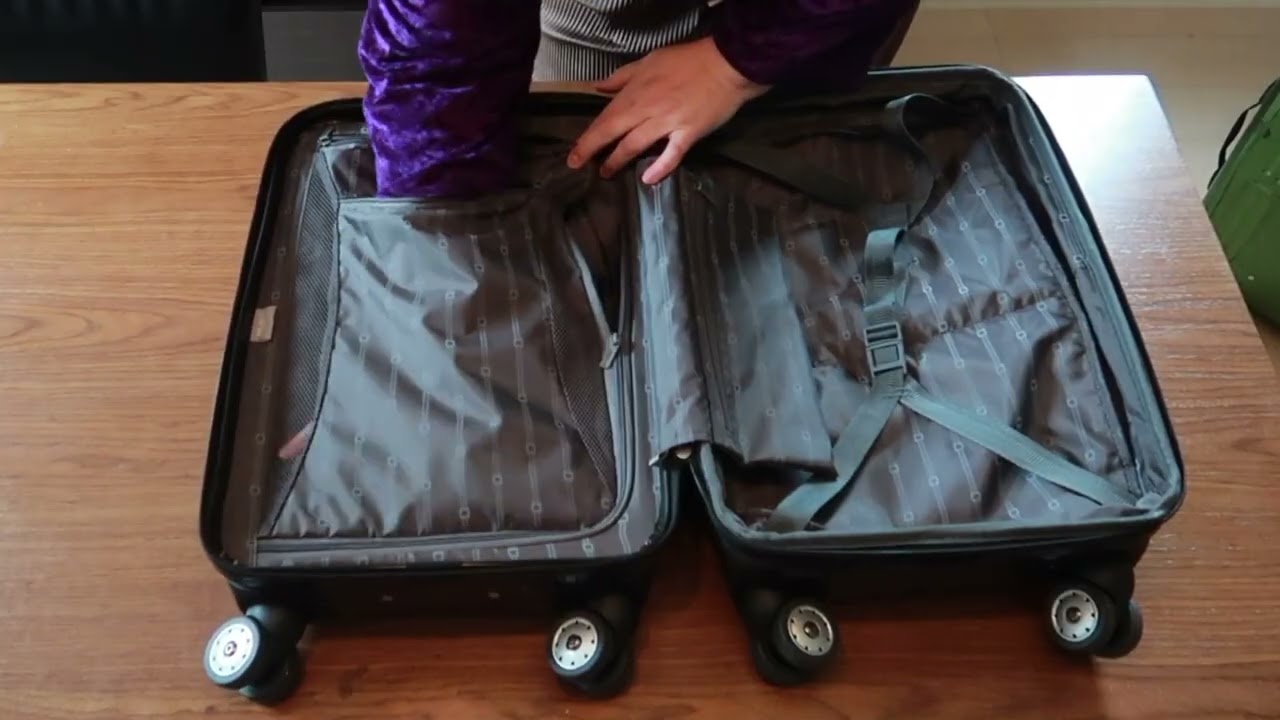DELSEY PARIS Helium Aero Hardside Expandable Luggage with Spinner Wheels