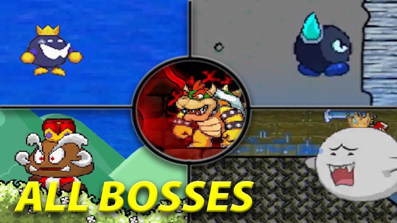 Super Mario 63 - All Bosses