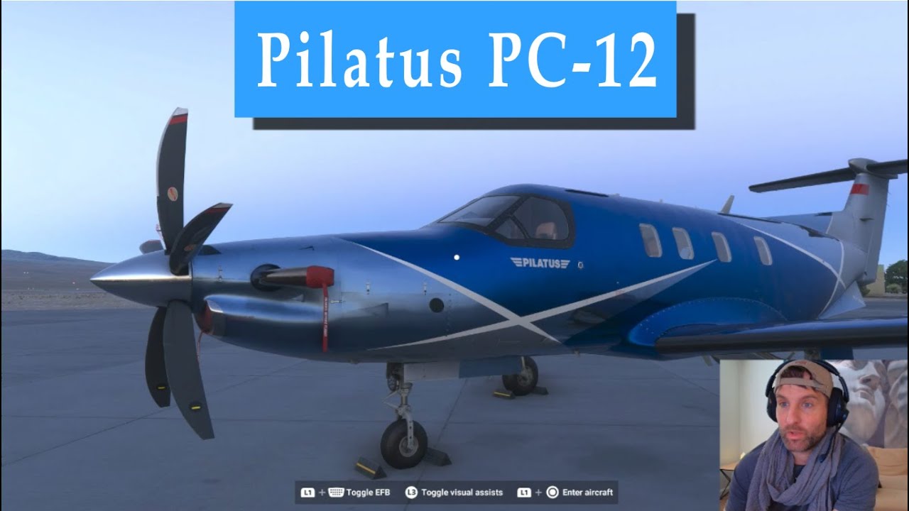 Microsoft Flight Simulator 2024 | Pilatus PC-12 Flight to Vegas