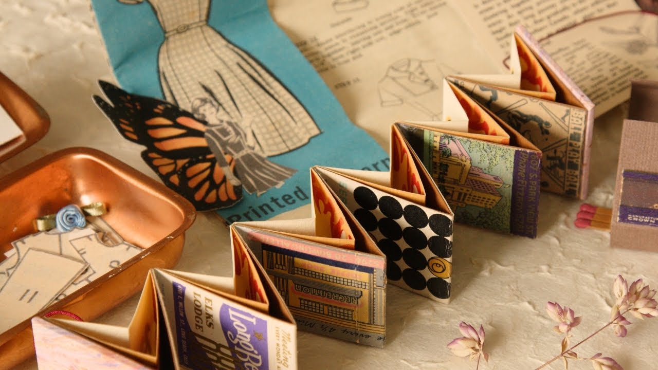 Experimental Artist Books from Vintage Flea Market Finds Pt. 1 ⟡ ASMR-ish