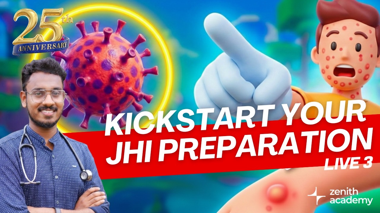 Kickstart your JHI preparation | Live 3 | Zenith Academy
