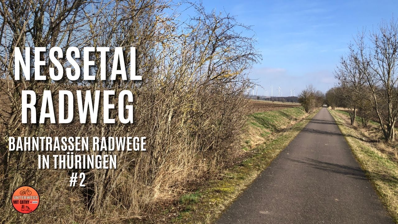 🚴🏻‍♀️Bahntrassen Radweg - Nessetalradweg, Geheimtipp in Thüringen, gemütliche Tour durchs Land