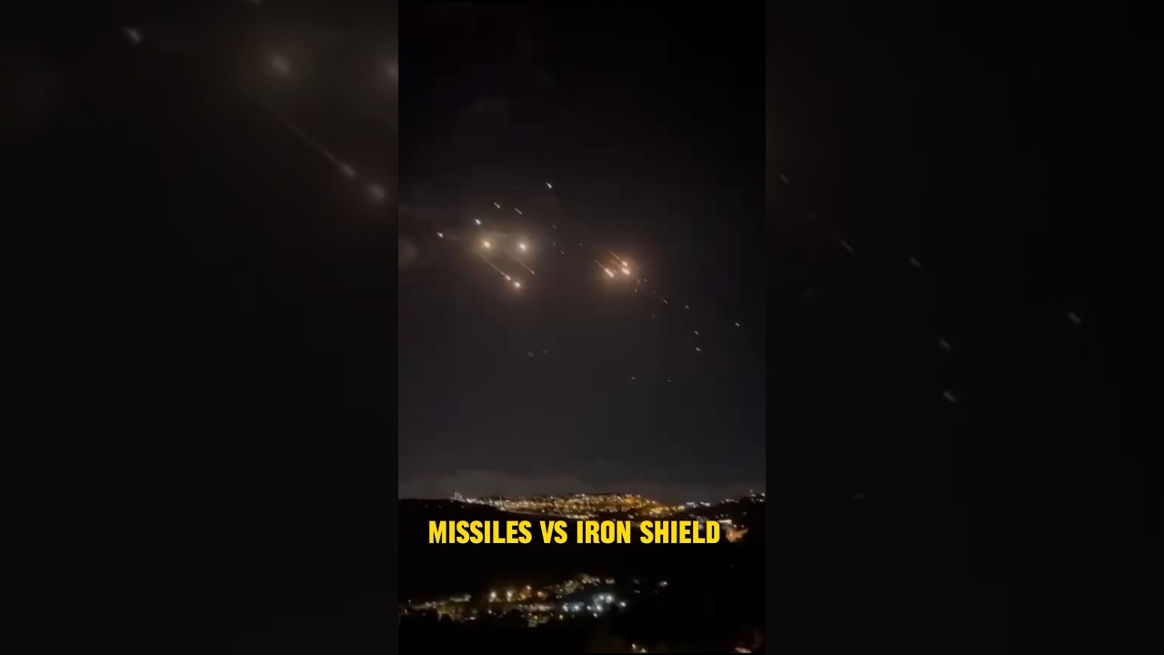Iranian Missile vs Israel Defense: What Happens Next?#News#BreakingNews #IranIsraelConflict#shorts