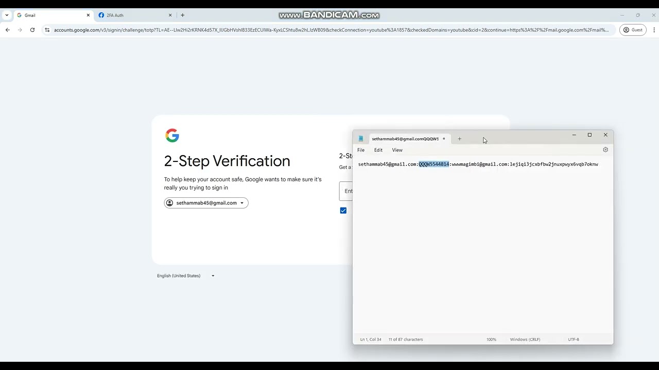 How to Login to Gmail with 2FA Using 2FA.live