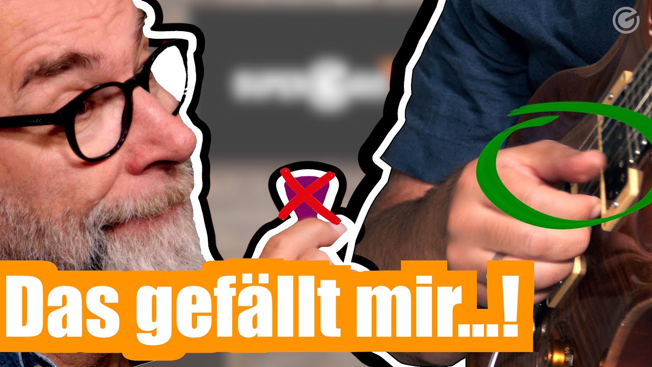 Wie spielen Gitarren-Helden ohne Plektrum?