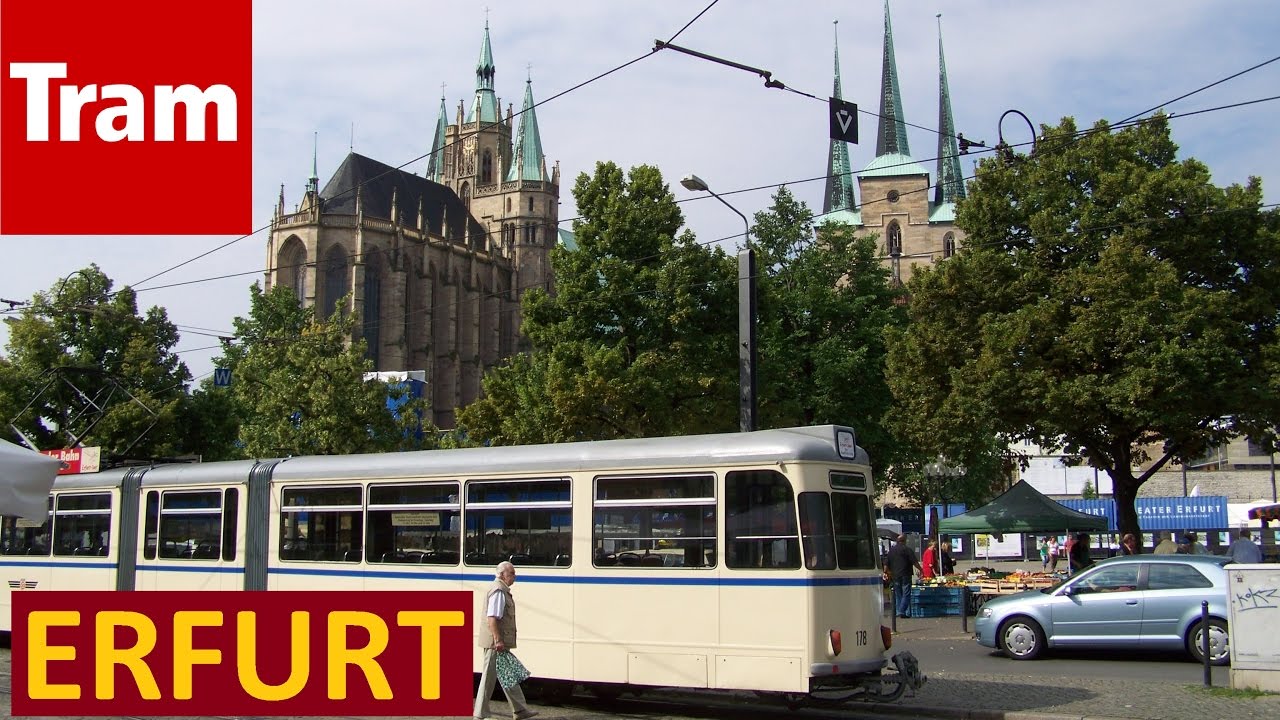 Straßenbahn Erfurt - Tram Erfurt 2013