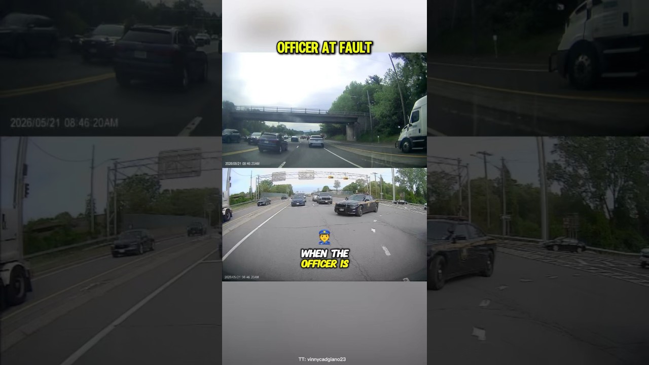 Dashcam Proves the Officer Was Wrong #shorts