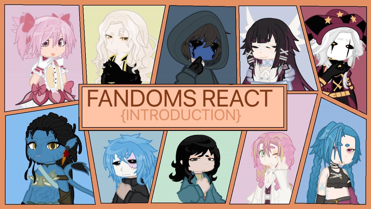 Fandoms React to Eachother: INTRODUCTION: PT2 (2X SPEED)