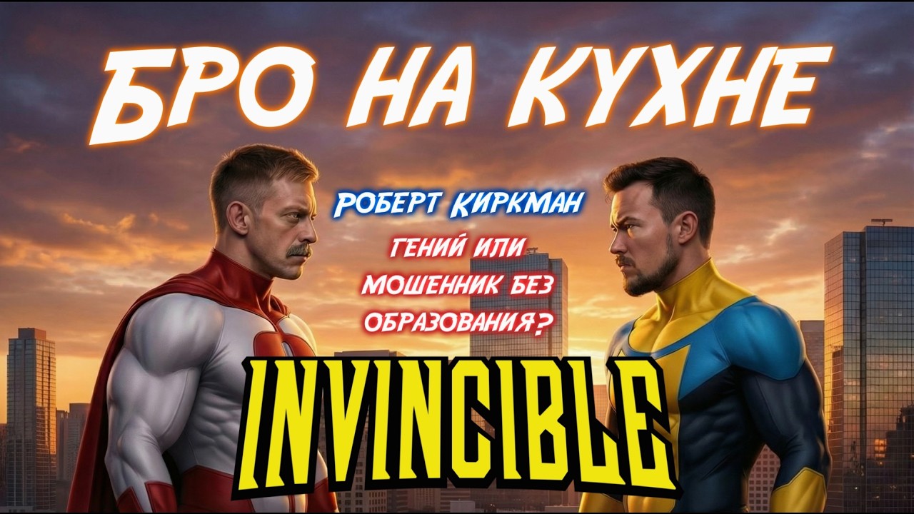 INVINCIBLE. История неуязвимого Роберта Киркмана: от долгов до анимационного хита