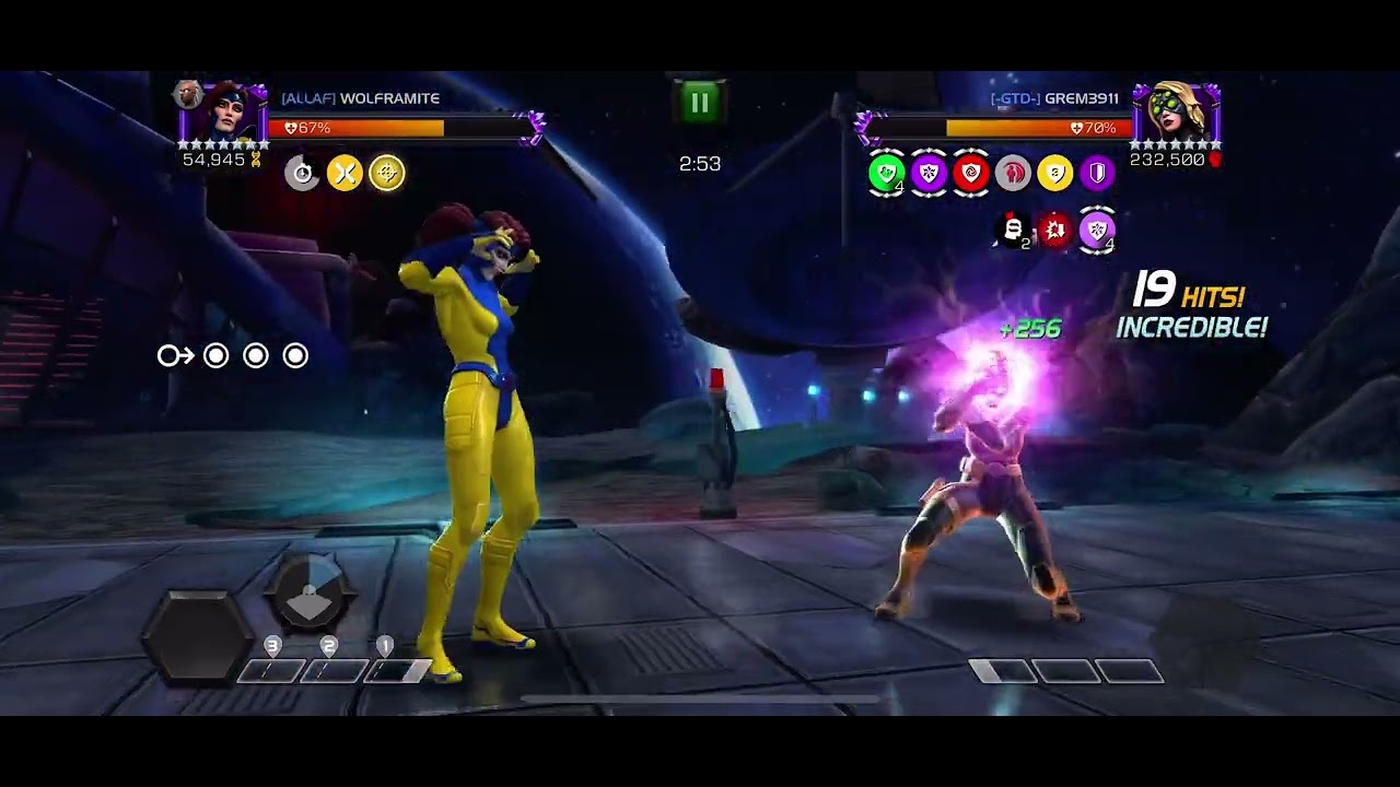 MCoC Jean vs Yelena War Boss (Learn from my mistake)