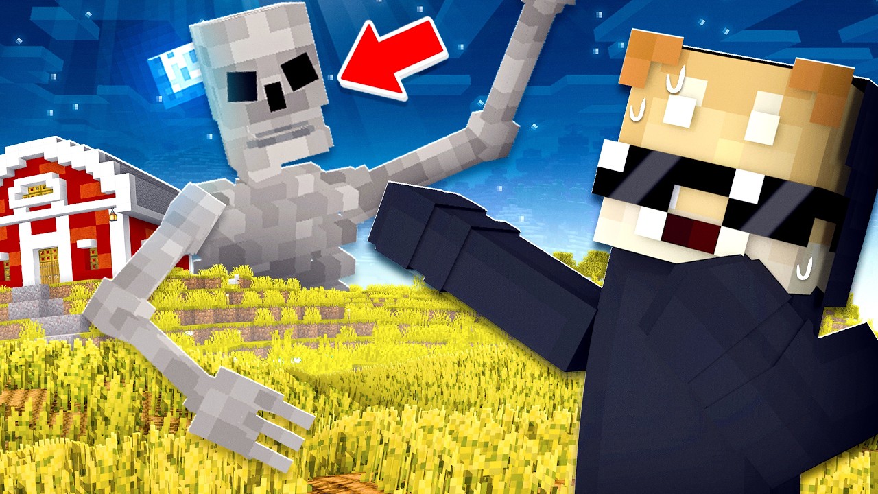 HO AGGIUNTO SCHELETRI GIGANTI SCP 2863 AL MIO MONDO MINECRAFT E...