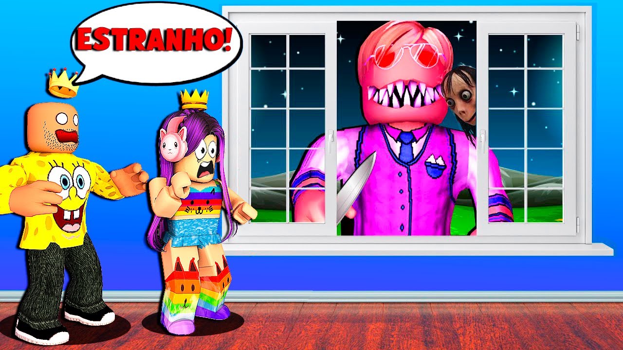 O VIZINHO QUE ATORMENTA AS PESSOAS 😱 N&Atilde;O CONFIE NELE! (Next Door story) ROBLOX