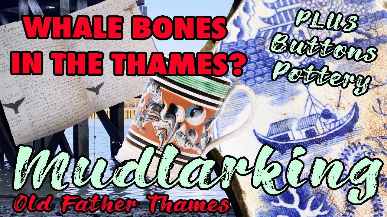 Why are Whale Bones in the Thames? #Mudlarking with Old Father Thames