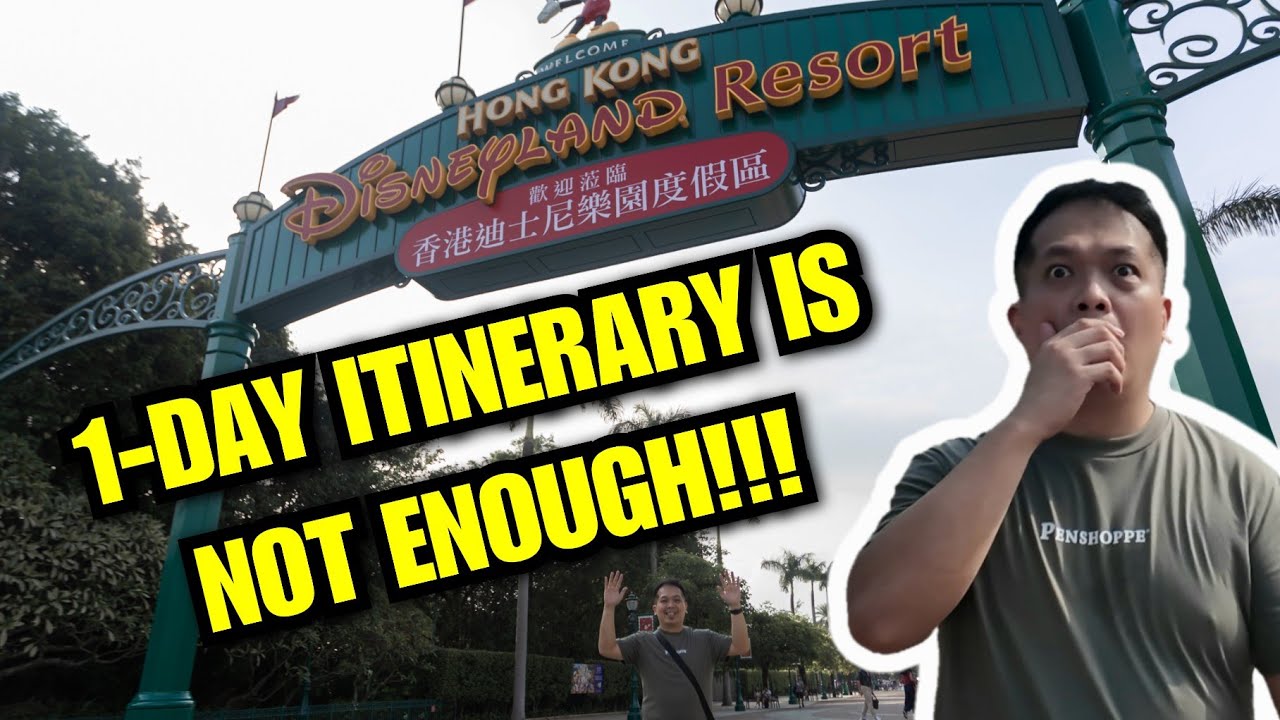 FIRST TIME in HONG KONG DISNEYLAND as a FAMILY! A 1-DAY ITINERARY (World of Frozen) - HK VLOG#11