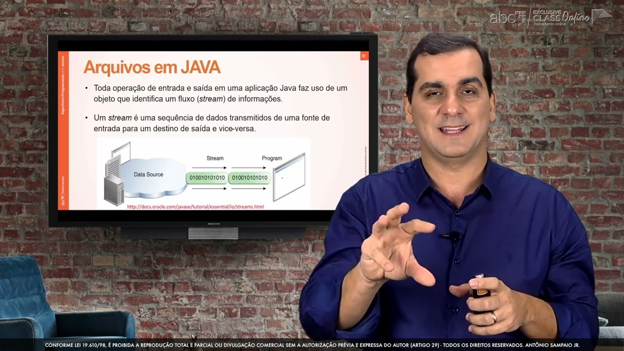 Curso 01: Algoritmos & Programação em JAVA 21 - Unidade 5 - Registros e Arquivos (vídeo 71)