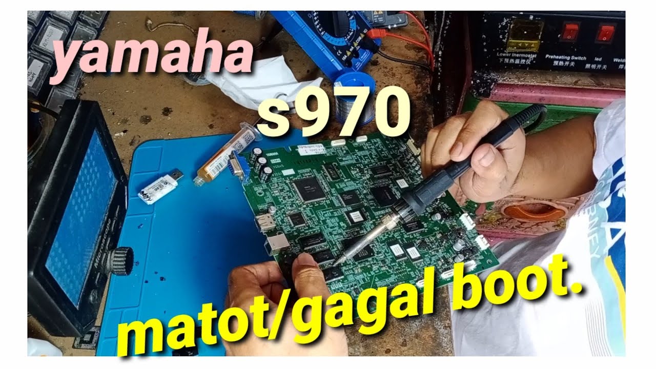 yamaha s970 gagal booting.matot.