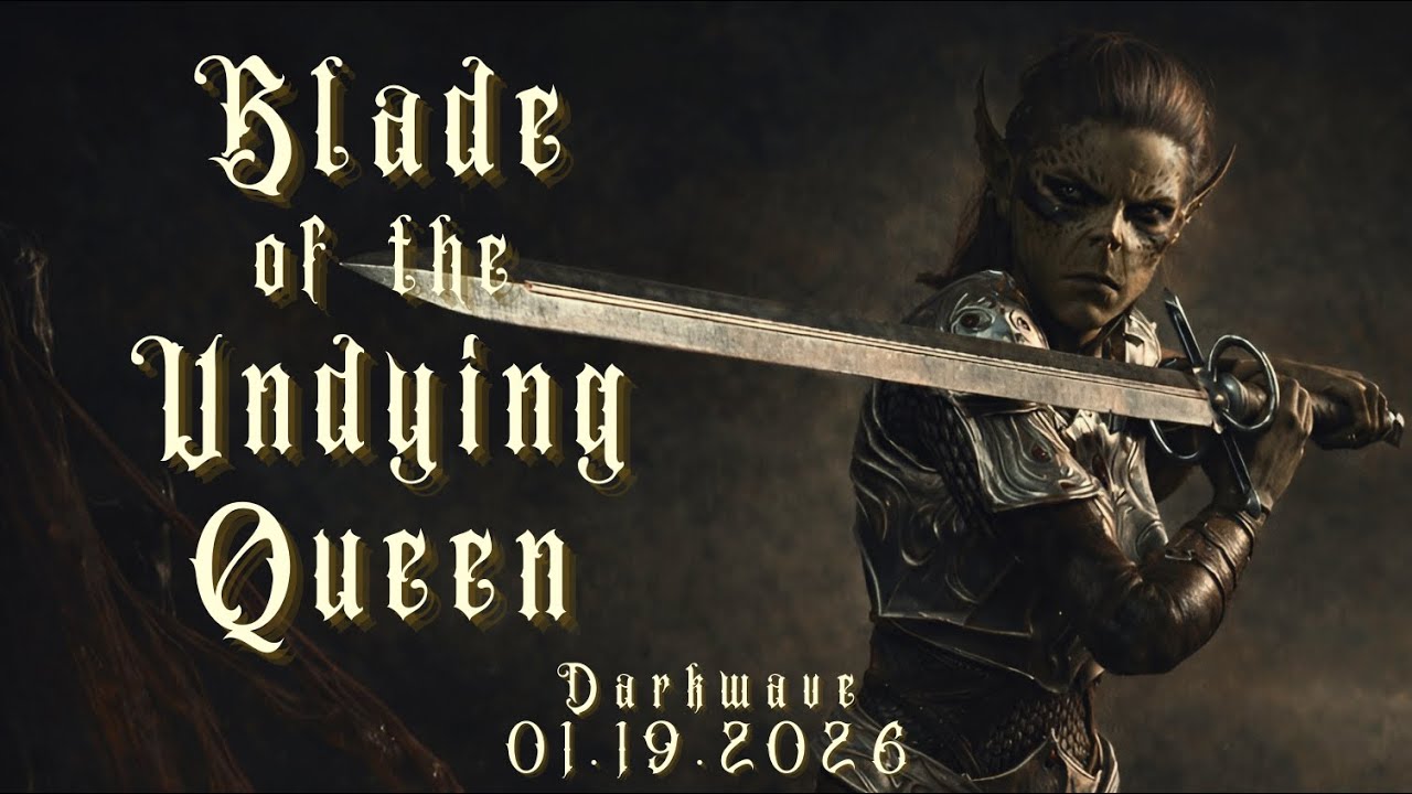 Baldur's Gate 3 | Blade of the Undying Queen | Original Music Video | A Darkwave Tribute to Lae'zel