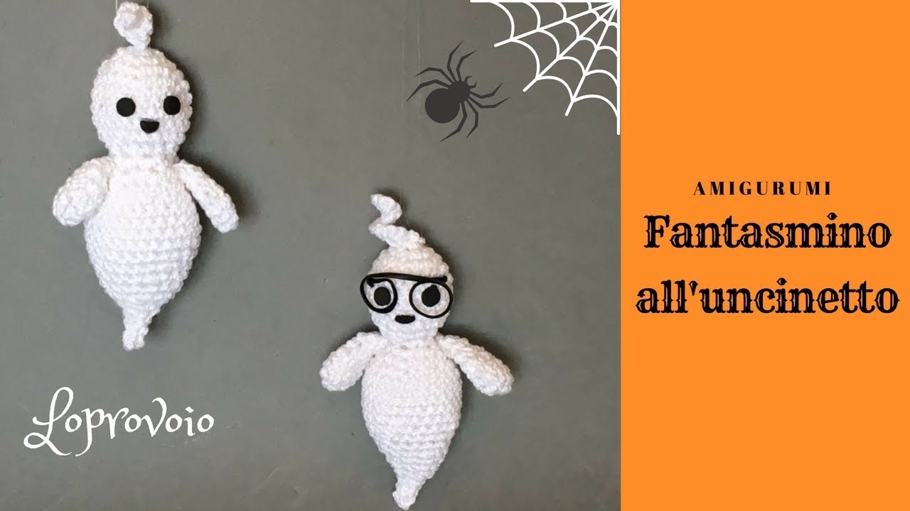 Fantasmino amigurumi