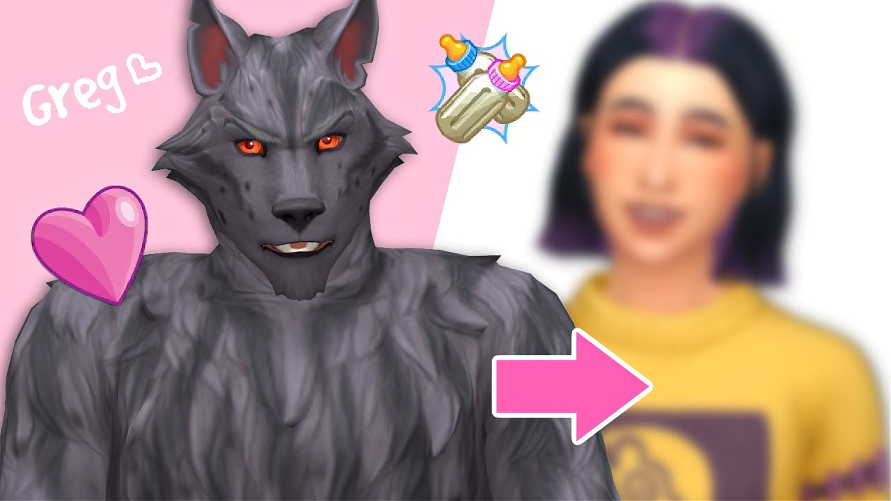 I HAD BABIES WITH GREG 🐺 | Sims 4 Werewolves