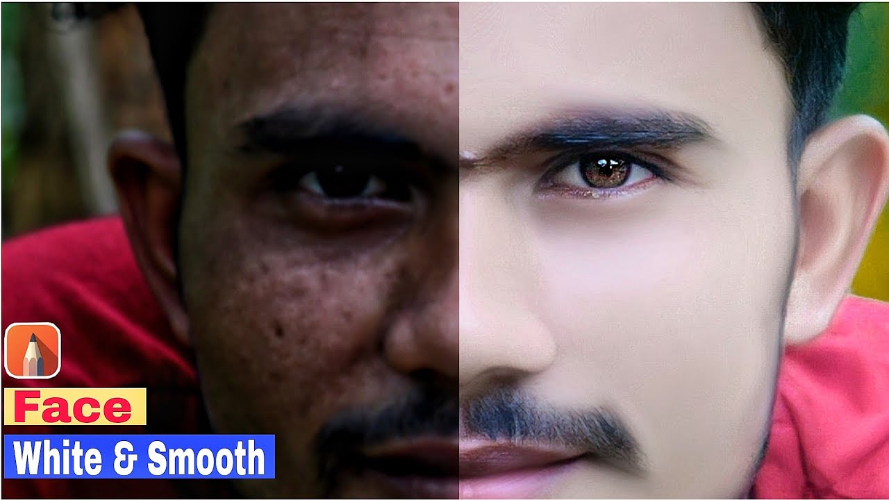 Face Smooth And Face White Photo Editing || Face Editing New Tricks In Autodesk Sketchbook