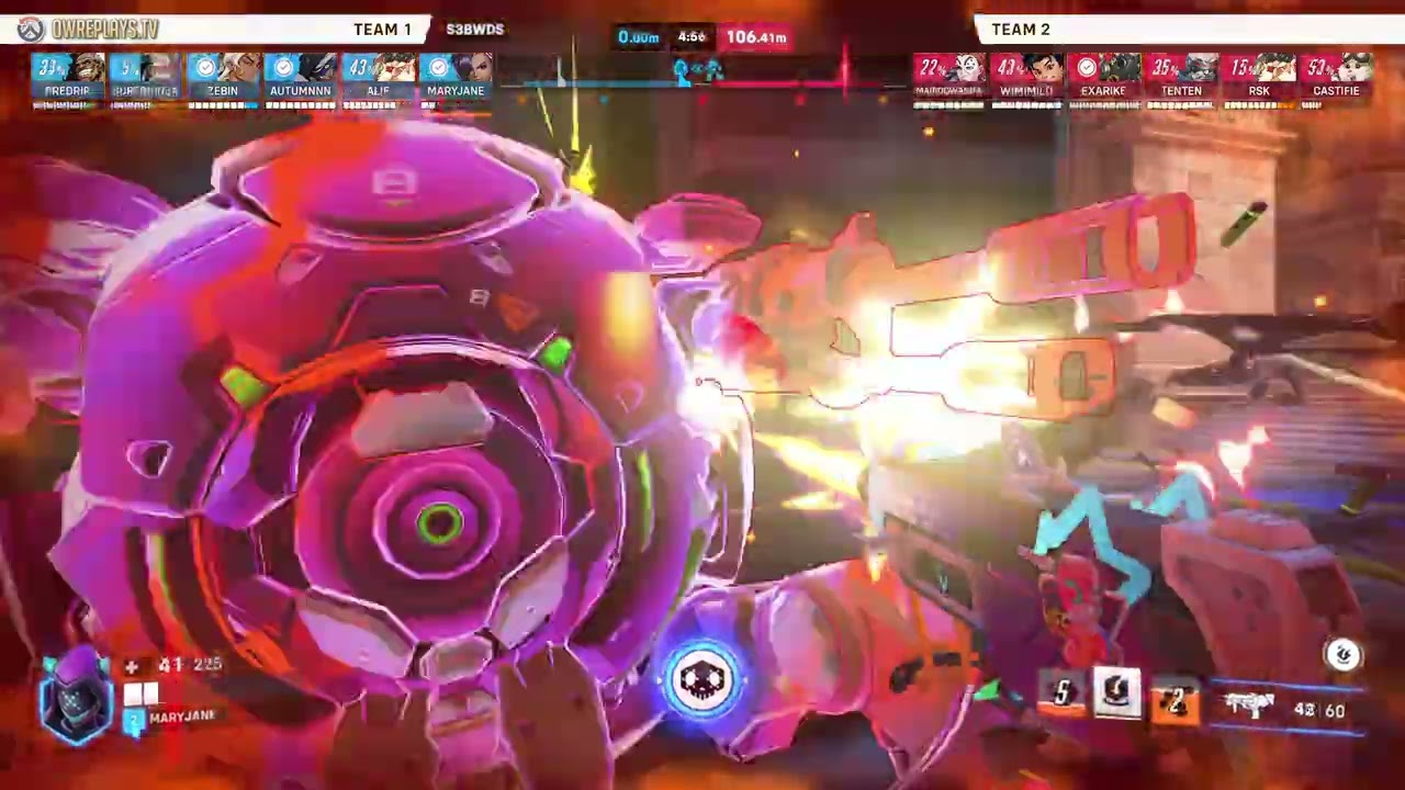Engineered patience into punishment — waited out Mauga’s ... by MARYJANE — Overwatch 2 Replay S3BWDS