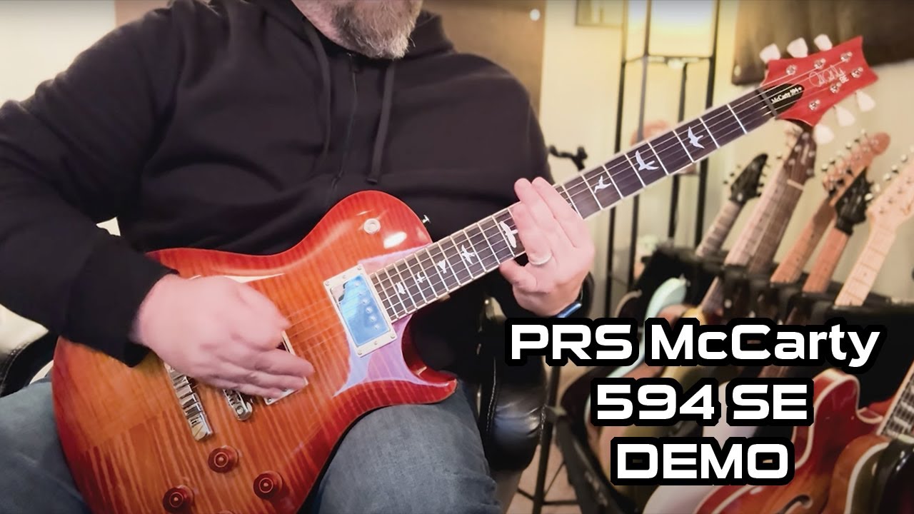 PRS McCarty 594 SE Guitar Demo