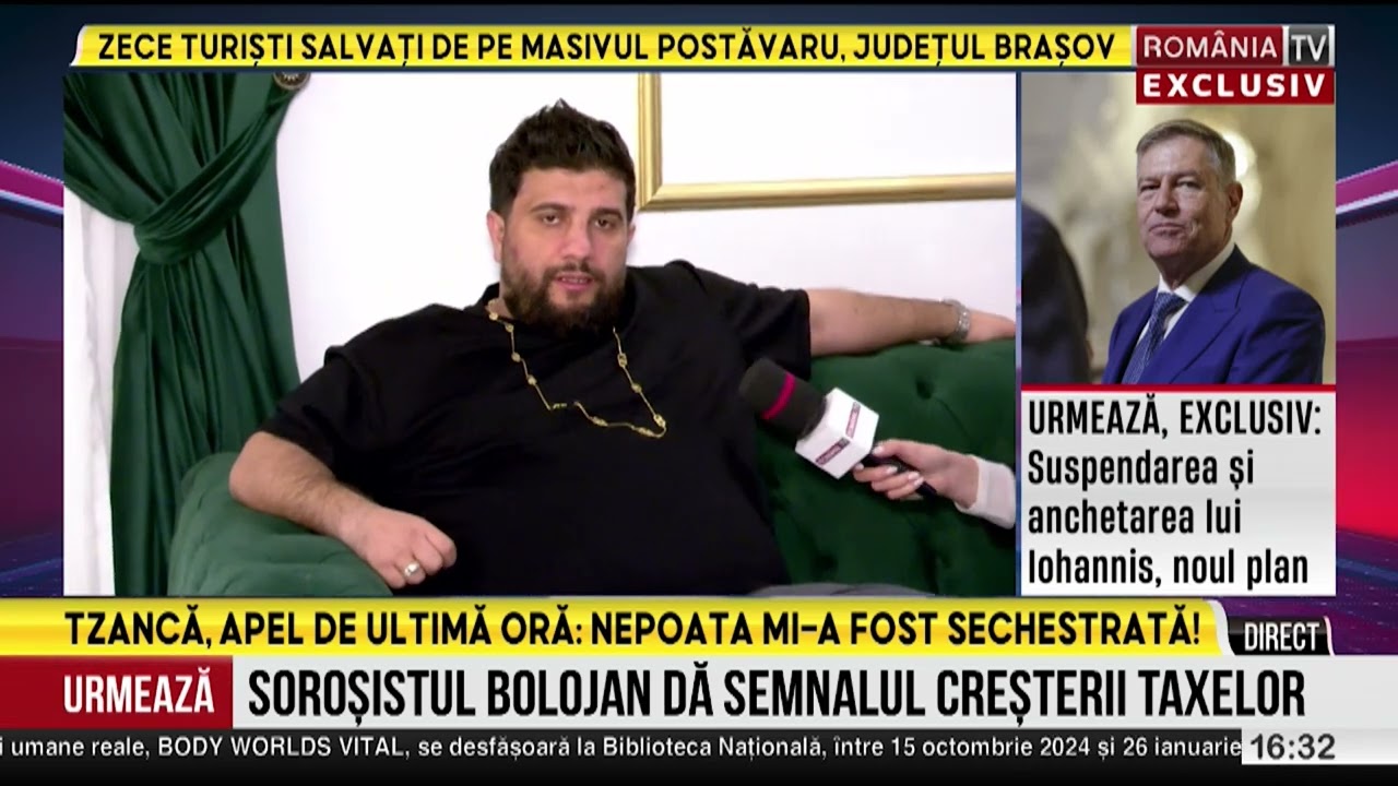 Miraj Tzunami şi Tzancă Uraganu, apel în direct la RTV după ce adolescenta Gucci a dispărut de acasă