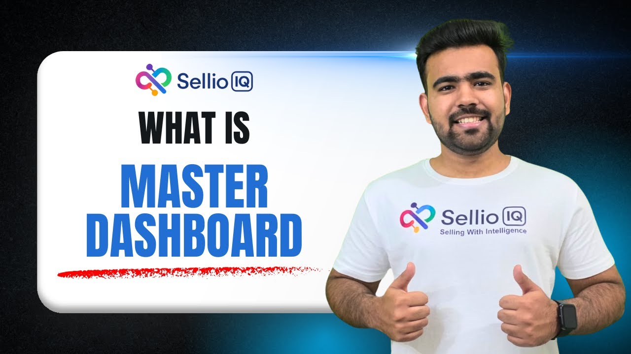 What is Master deshborad of sellioiq