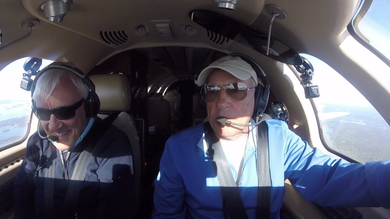 CJ-4 VFR Arrival into Bar Harbor