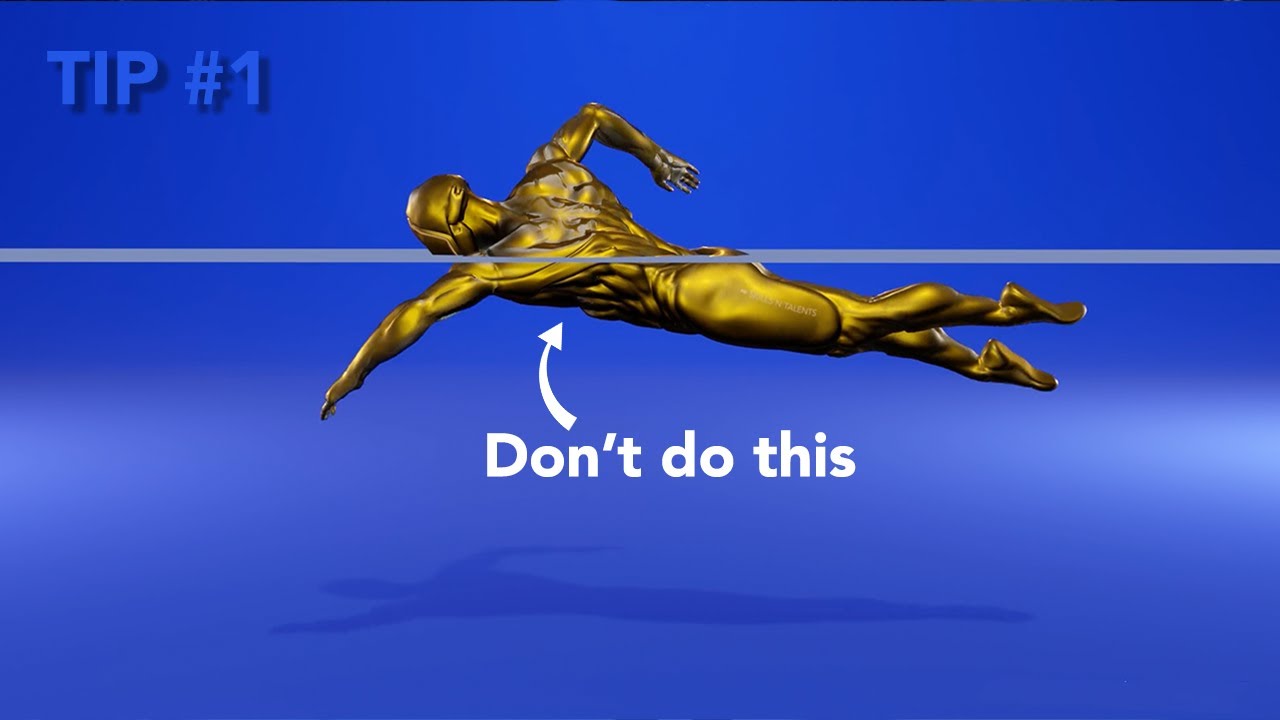 Swim faster 3 NEW tips. Part 1 - Swim above the water?