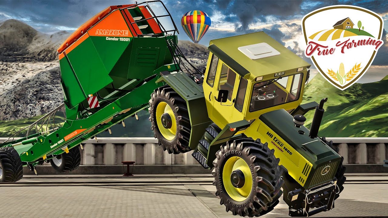 LS19 True Farming #1116   Bellas MB TRAC wurde geliefert inkl  UNFALL an der SPEDITION   Farming Sim