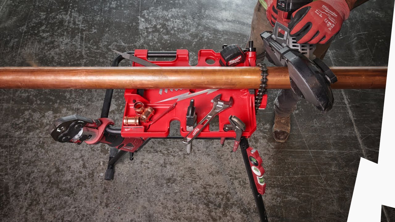 MILWAUKEE® 165mm / 6” Pipe Stand