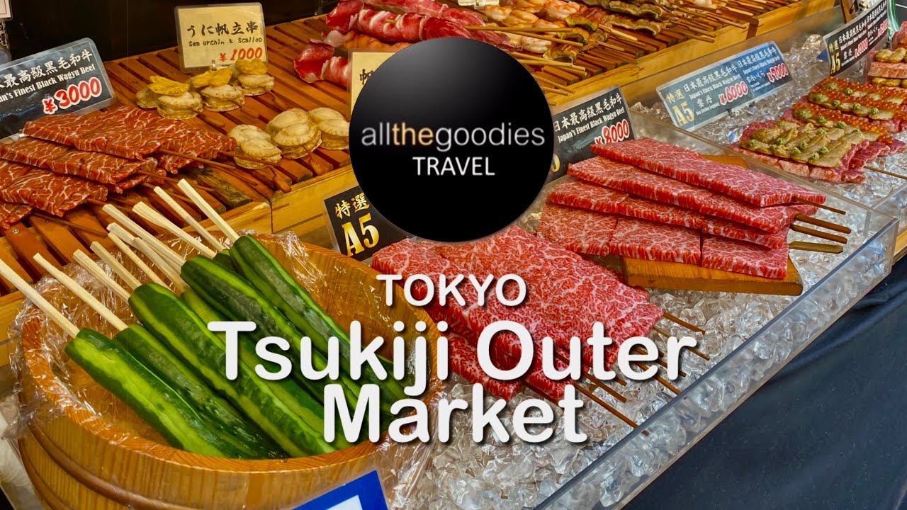 Tsukiji Outer Market, Tokyo | @Allthegoodies 