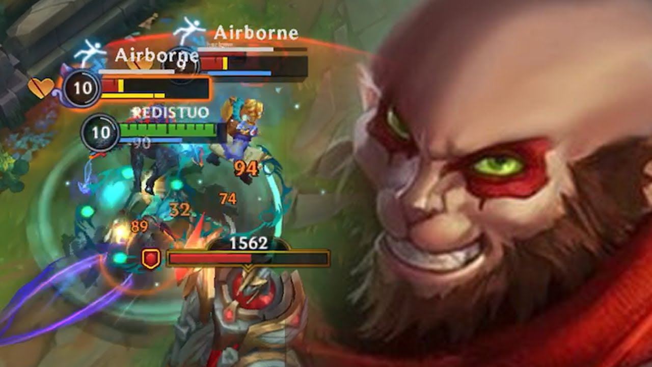WUKONG vs. JAX BARON LANE GAMEPLAY | SEASON 7