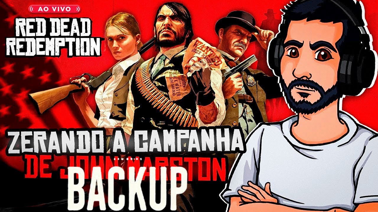 Rodrigo Baltar jogando Red Dead Redemption - A Jornada de John Marston (Parte 1)