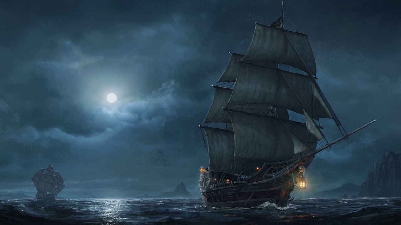 Pirate Ship - ASMR Ambience 🏴‍☠️⚓️