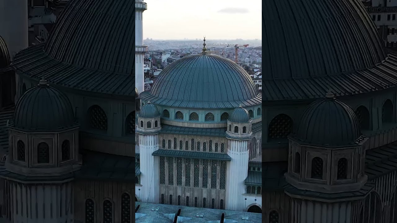 Taksim camii Muhteşem G&ouml;r&uuml;nt&uuml;leri