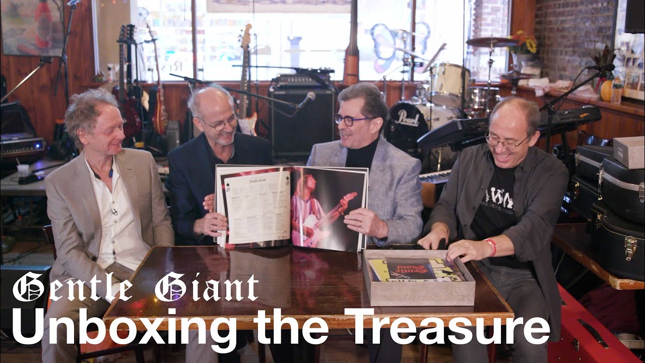 Gentle Giant - Unboxing the Unburied Treasure Box Set