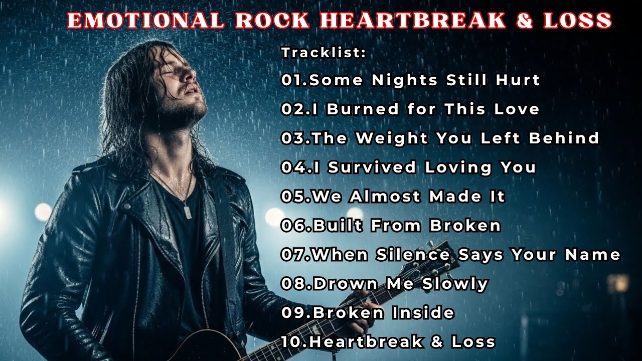 Heartbreak & Loss | Emotional Rock Playlist (Alternative / Slow Rock)