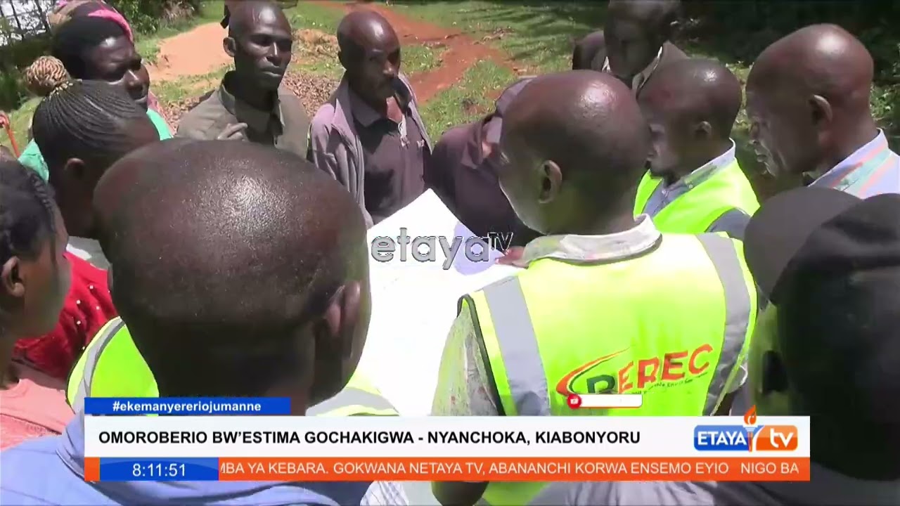 162 households in Nyanchoka in Kiabonyoru are set to get electricity connections.